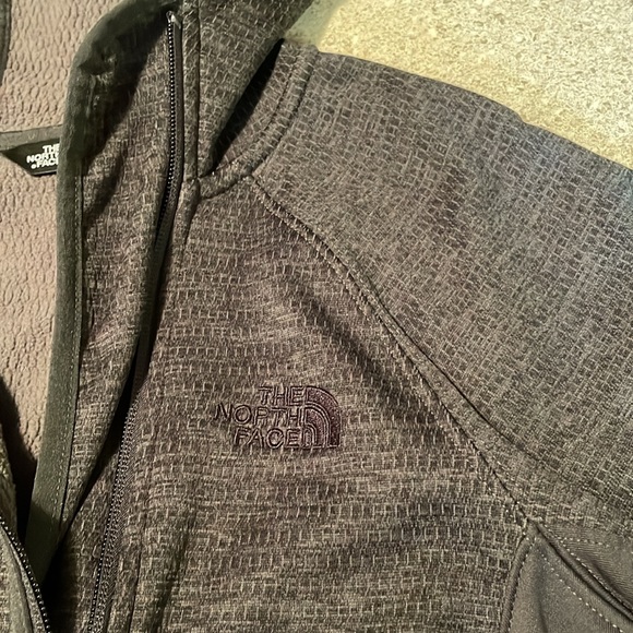 North Face Asymmetrical Fleece Jacket size medium - Picture 4 of 5